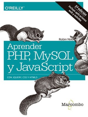 cover image of Aprender PHP, MySQL y JavaScript